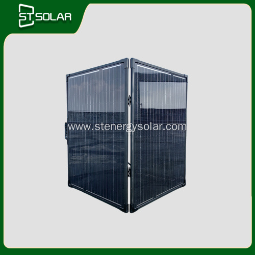 140W portable solar charging panel